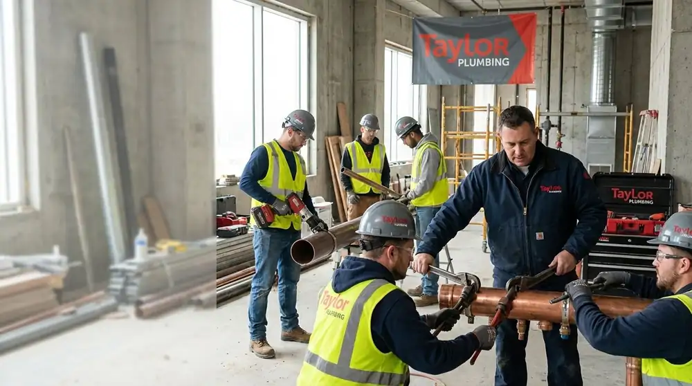 Christchurch plumber at work